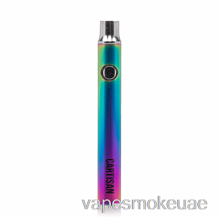 Vape Uae Cartisan Button Vv 350 510 بطارية قوس قزح